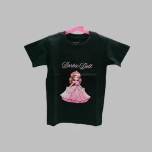 Fabspire Kids Tee - barbiedoll (Black)