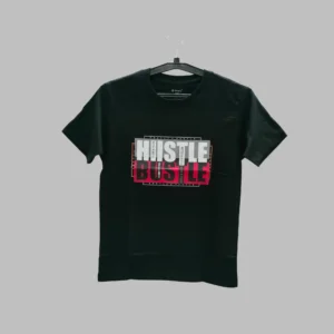 Fabspire Kids Tee - Hustlebustle (Black)