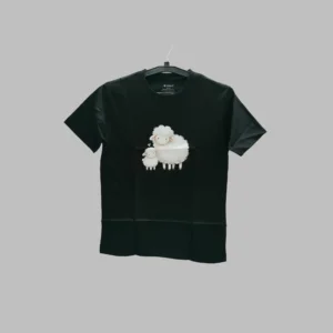 Fabspire Kids Tee - sheepandlamb (Black)