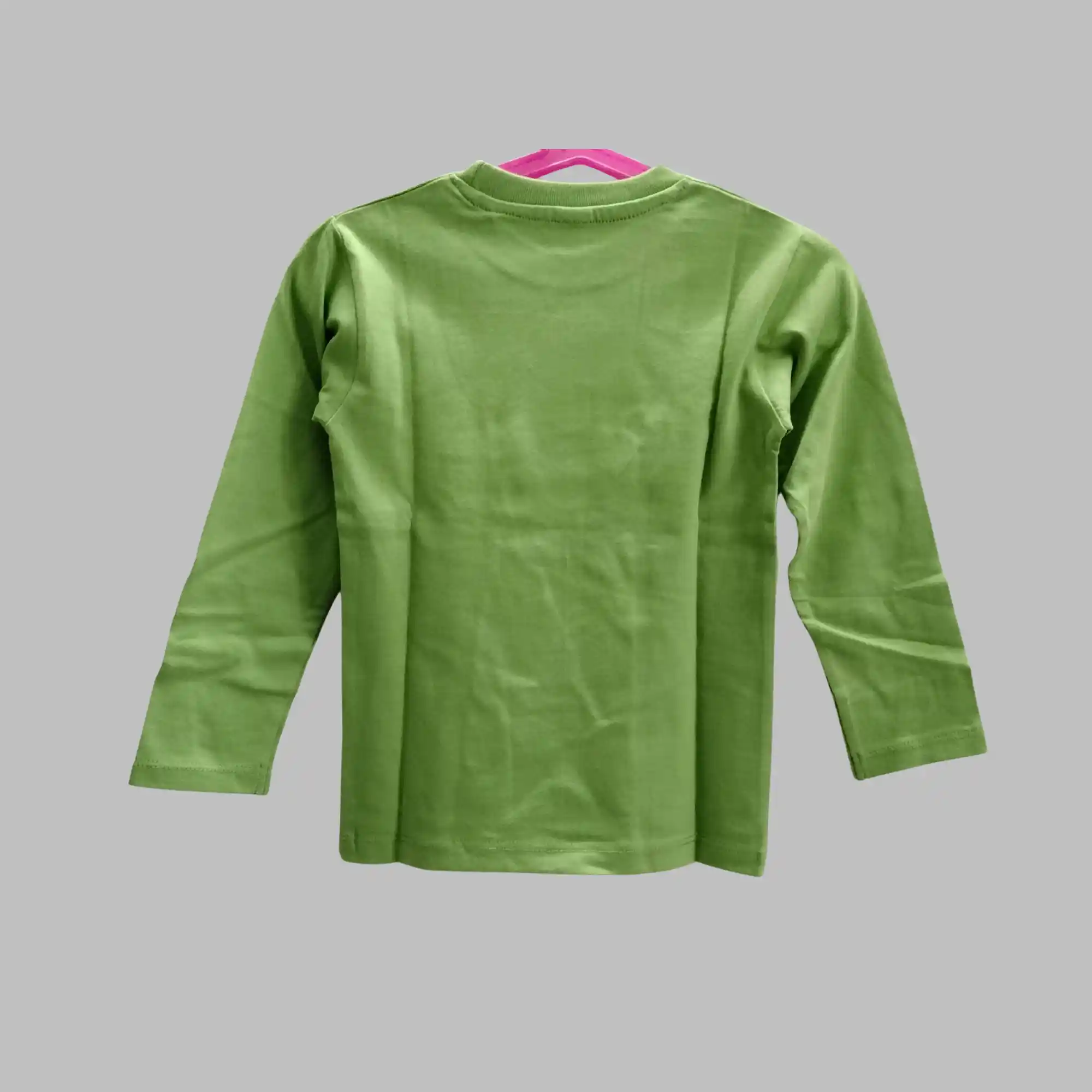 Fabspire Kids Tee - rocket astronaut (Kiwi Green) - Image 2
