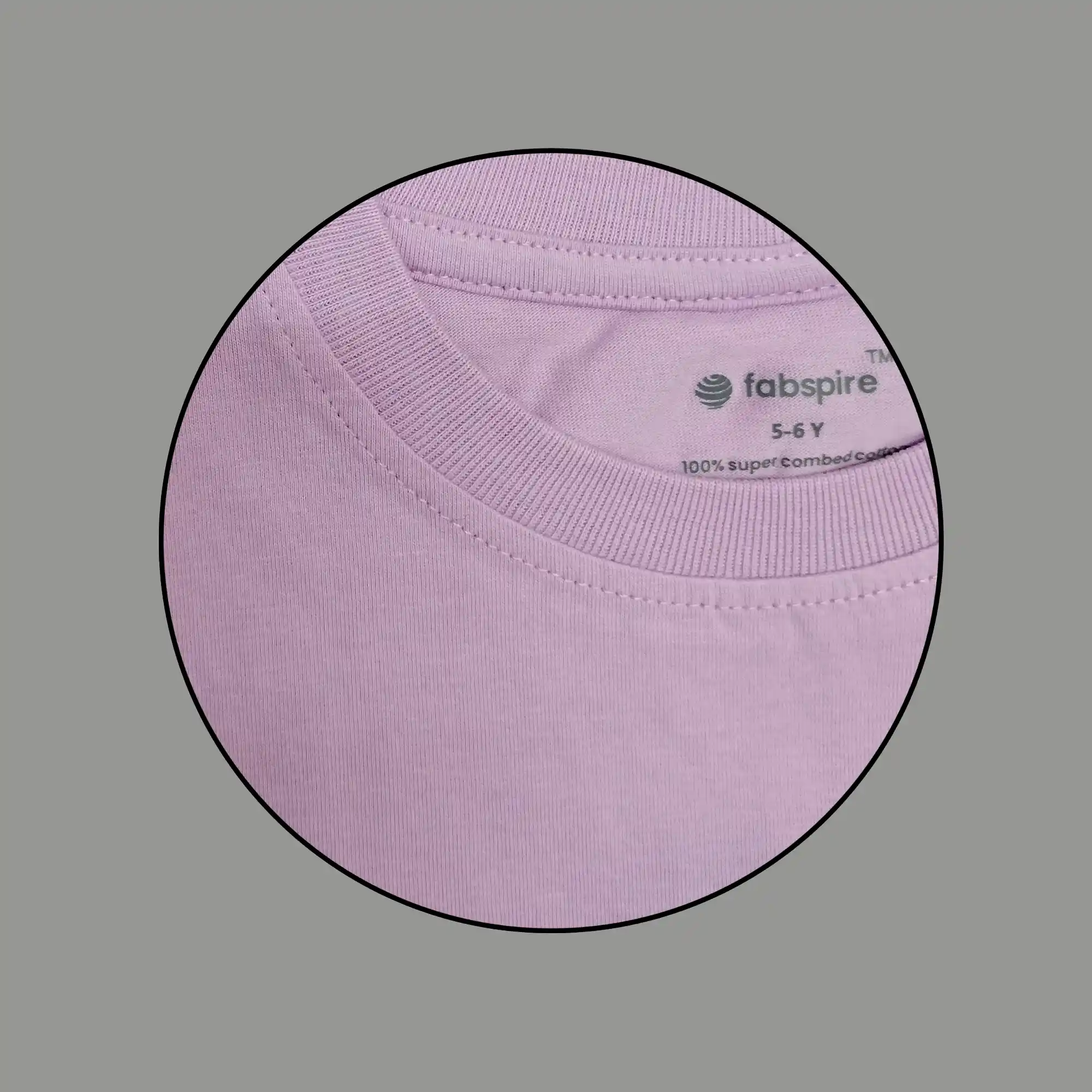 Fabspire Kids Tee - barbiedoll (Lilac) - Image 3