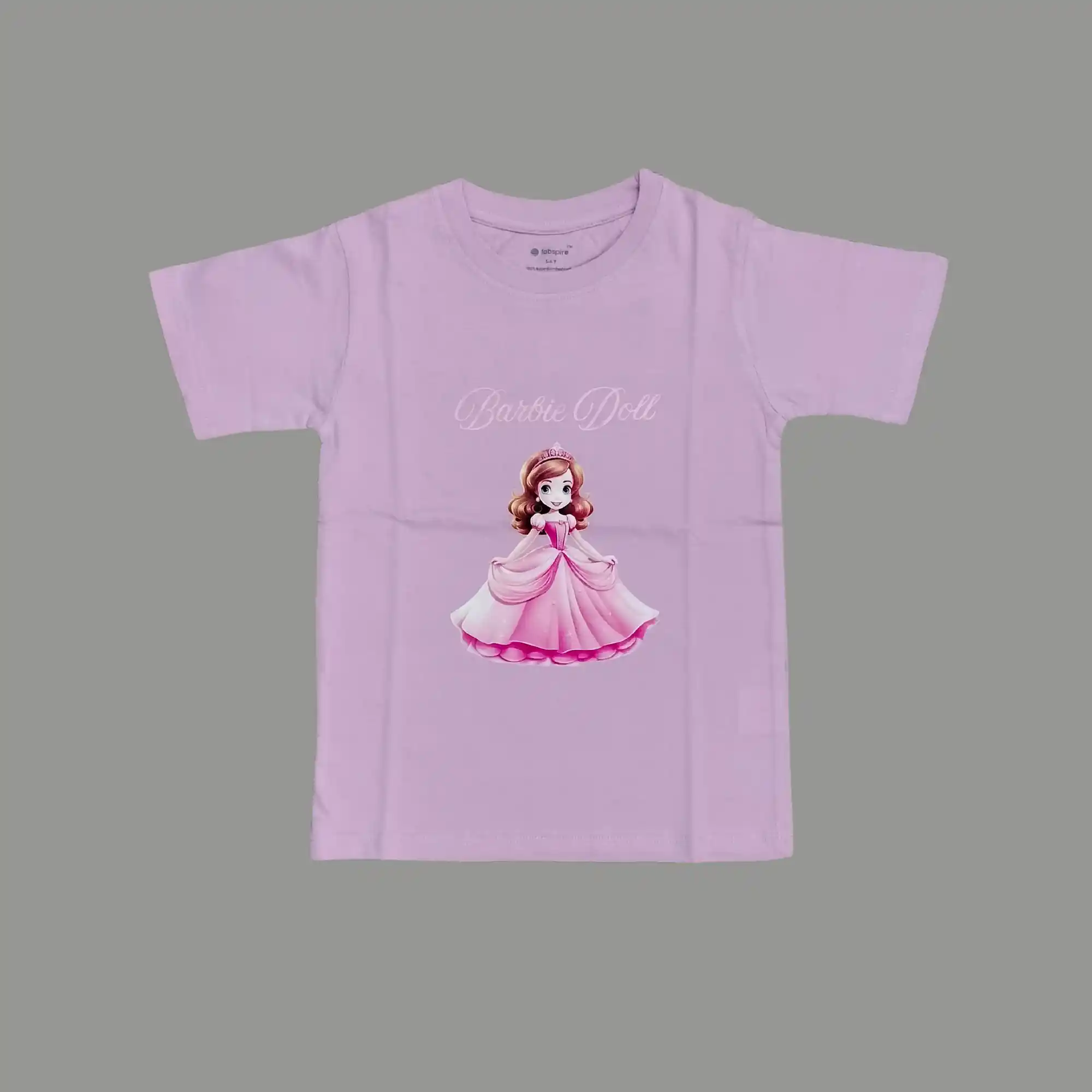 Fabspire Kids Tee - barbiedoll (Lilac)