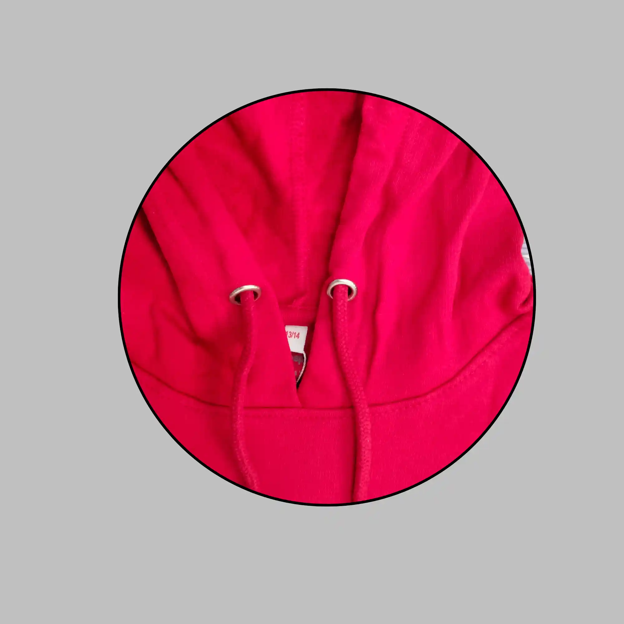 Fabspire Kids Tee - plain (Red) - Image 3