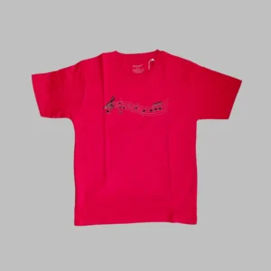 Fabspire Kids Tee - Musicmelody (Red)
