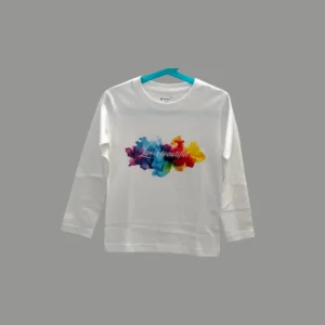 Fabspire Kids Tee - Lifeisbeautiful (White)