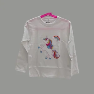 Fabspire Kids Tee - unicorn (White)