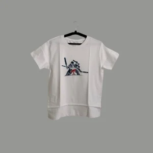 Fabspire Kids Tee - bowler batsman (White)