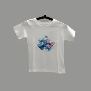 Fabspire Kids Tee - butterfly (White)