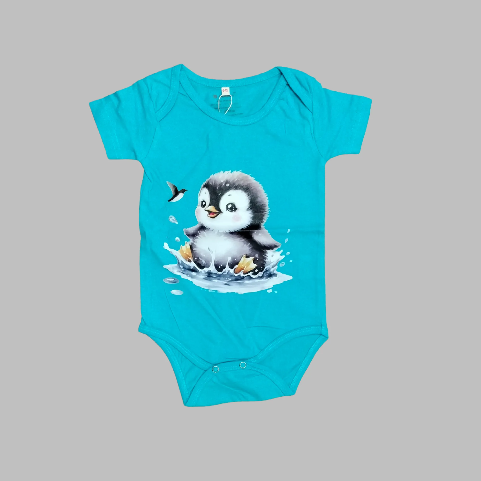Fabspire Infant Tee - Babypenguin (Sky Blue)
