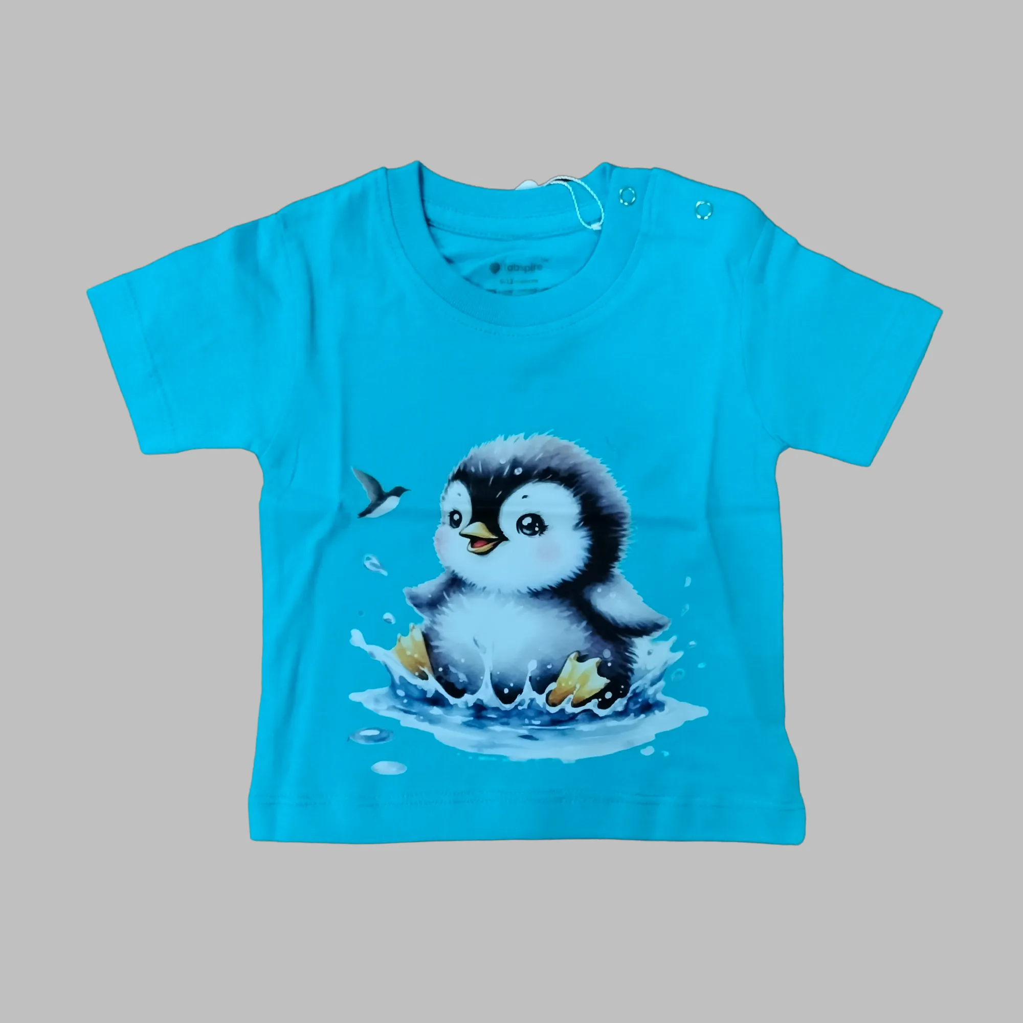 Fabspire Infant Tee - Babypenguin (Sky Blue)