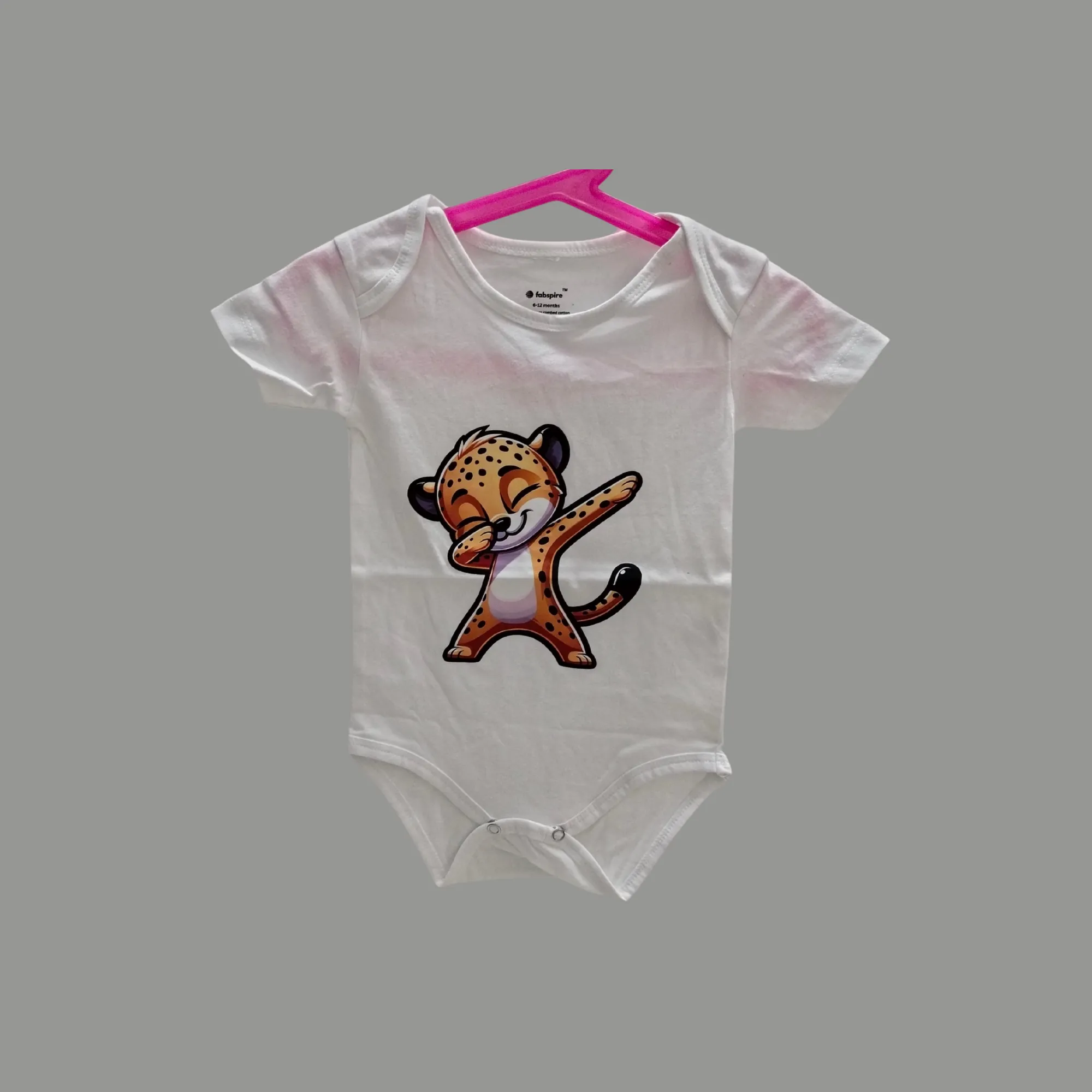 Fabspire Infant Tee - cheetah (White)