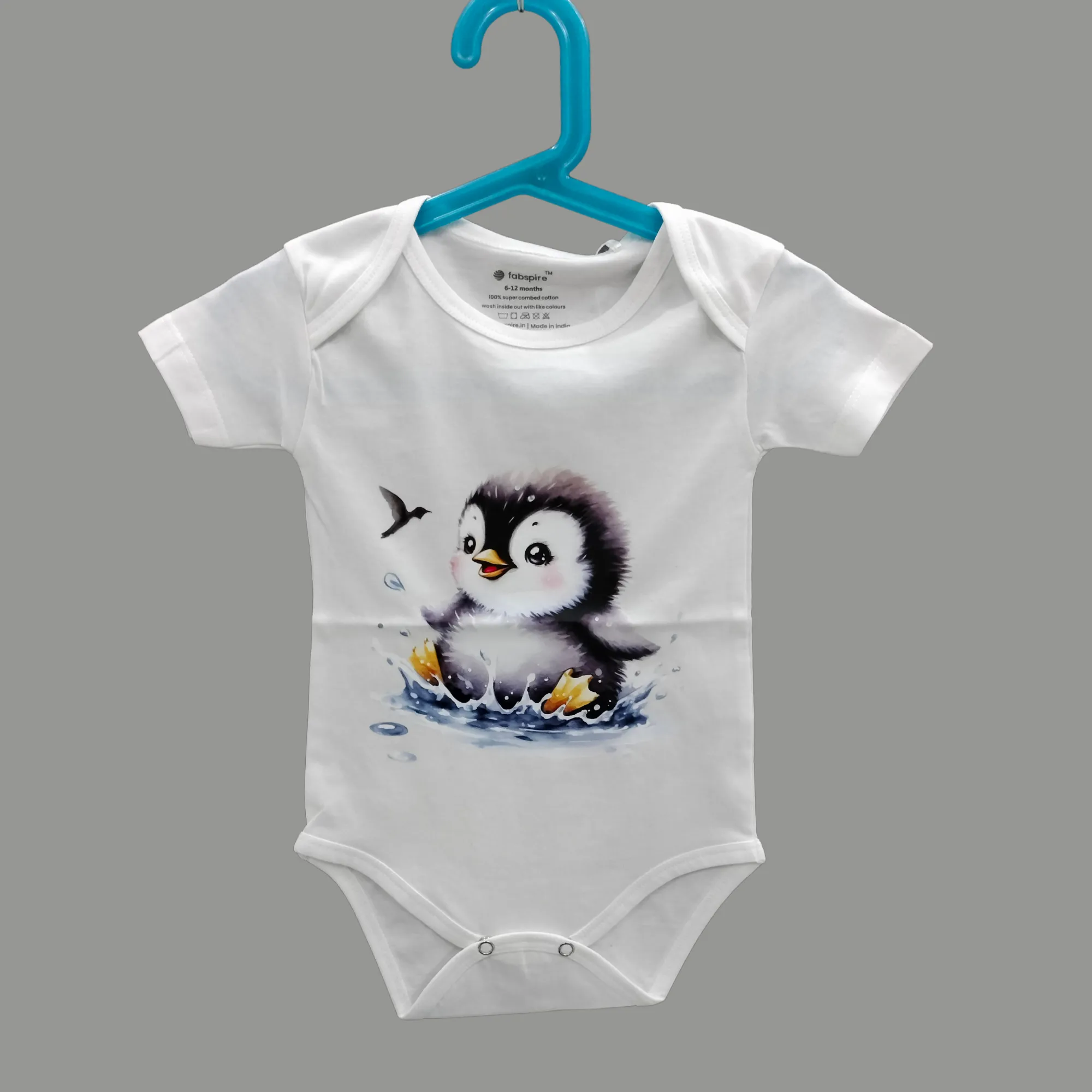 Fabspire Infant Tee - Babypenguin (White)
