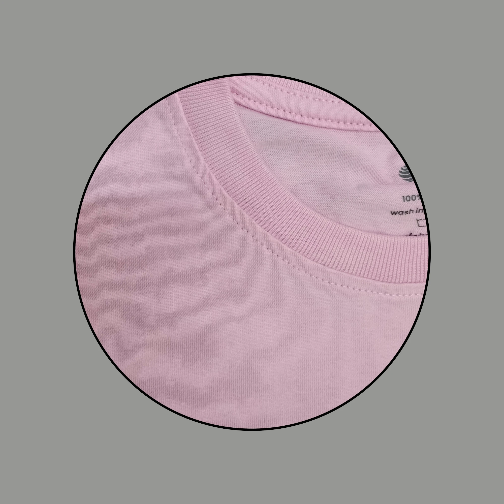 Fabspire Kids Tee - Saycheese (Soft Pink) - Image 3