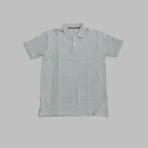 Fabspire Men Polo - plain (Grey Htr)