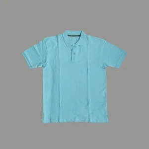 Fabspire Men Polo - plain (Ocean Blue)