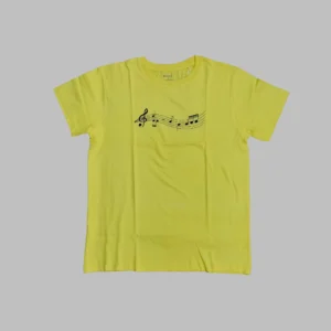 Fabspire Unisex Tee - musicmelody (Pale Yellow)
