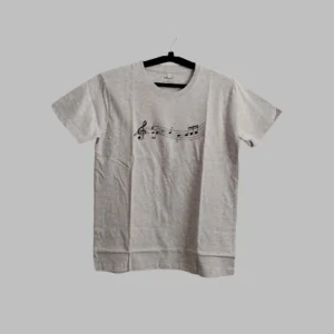 Fabspire Unisex Tee - musicmelody (White Htr)
