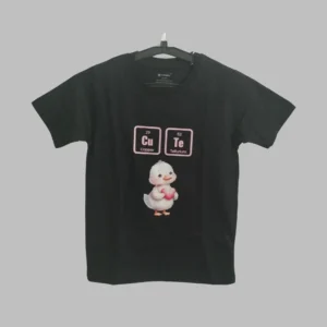 Fabspire Women Tee - cuteduckling (Black)