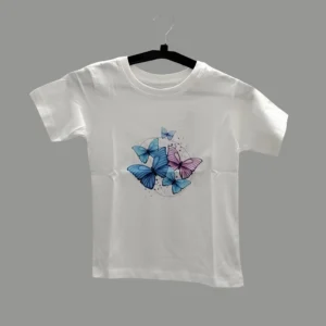 Fabspire Women Tee - butterfly (White)